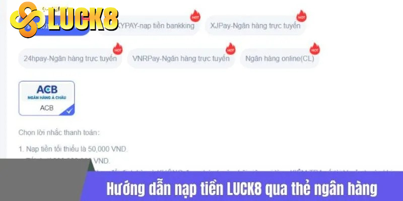 Chuyển khoản qua ngân hàng nội địa